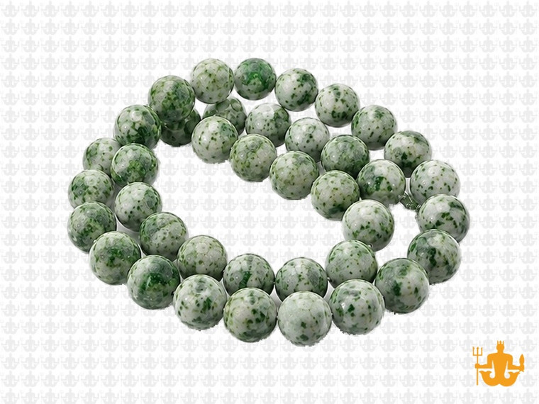 8mm Matte Tree Agate Round Beads 15.5" natural [8a23m]