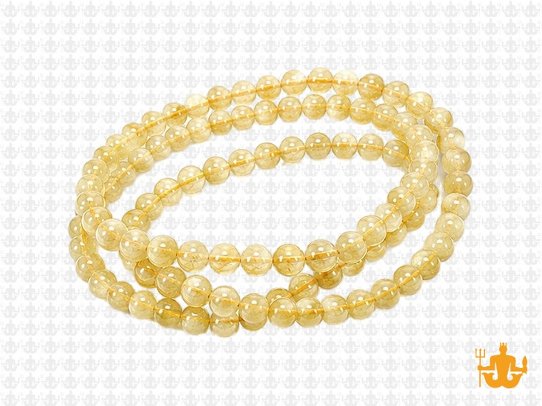4mm Rulite Quartz Round Beads 15.5" synthetic [4a44]