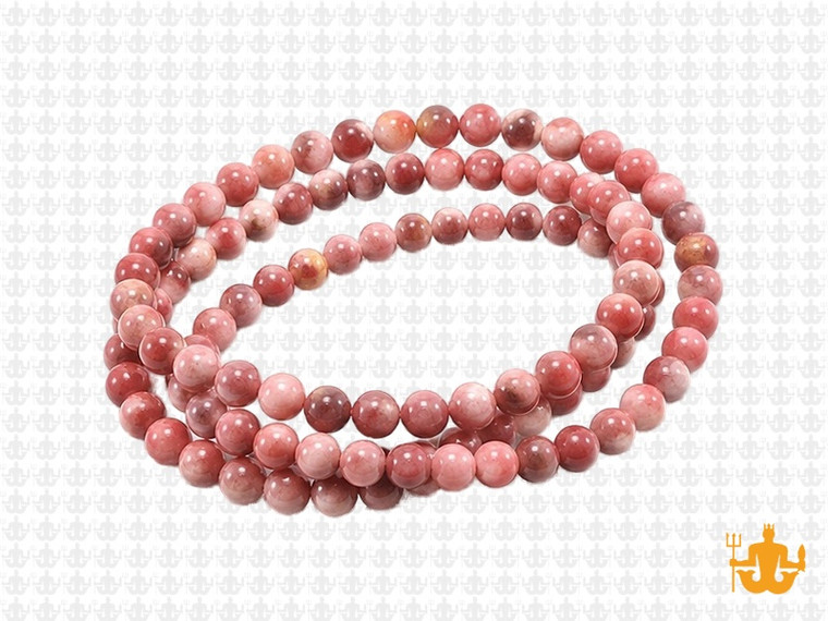 4mm Lepidolite Round Beads 15.5" natural [4r79]