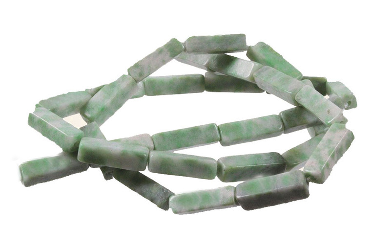 4x13mm China Jade Cube Beads 15.5" natural [s1a27-13c]