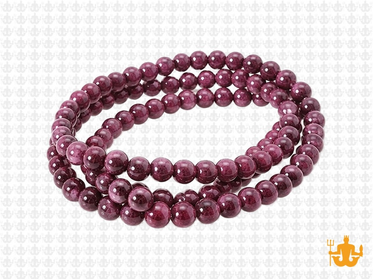 4mm Coffee Sesame round Agate Beads 15.5" dyed [4g4c]