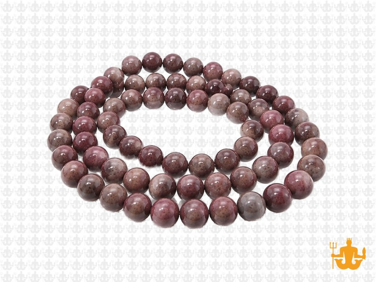 6mm Mexicon Agate Round Beads 15.5" natural [6c43]