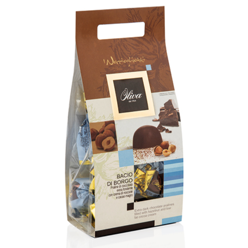 Chocolats "Noccioghiotti" au Bacio de Borgo - 200 gr Chocolat