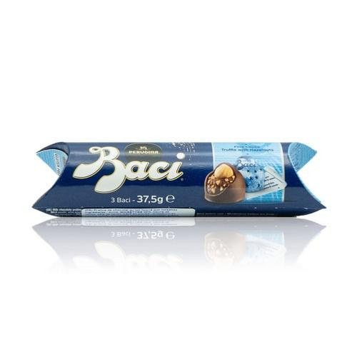Chocolat Baci Perugina classic noir - 37,50 gr - 3 petits chocolats Italien aux noisettes