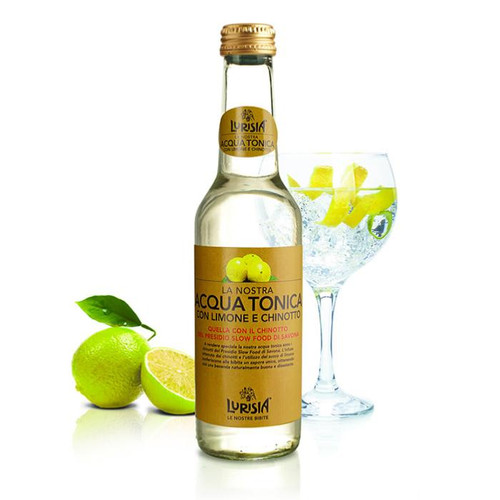 Boisson rafraichissante Eau Tonique de Lurisia - 25 cl Présidium Slow Food de Savone