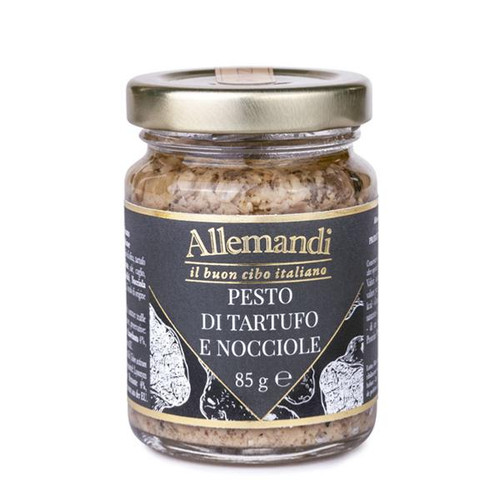 Pesto de truffes d'été et noisettes Allemandi Pasta - 85 gr 100% italien
