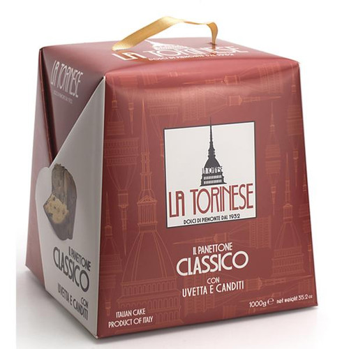 Panettone de pâtisserie classique "La Torinese" - 1000 gr