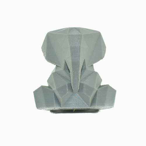 Elephant by Ryanirv (Thingiverse ID: 2489000) Printed in SnoLabs Grey PLA.