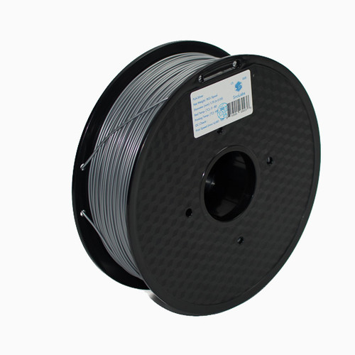 A 1KG spool of SnoLabs Silver PLA+ (1.75mm)
