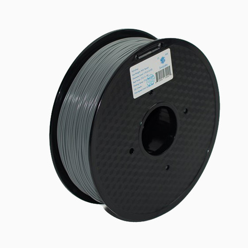 Gray roll of filament.