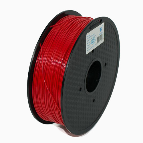 Red roll of filament.