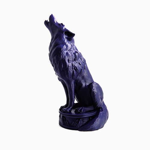 Wolfsong by Loubie in Black Amethyst PLA+.