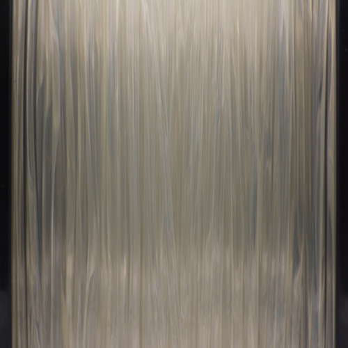 A close up of our transparent Filaments.