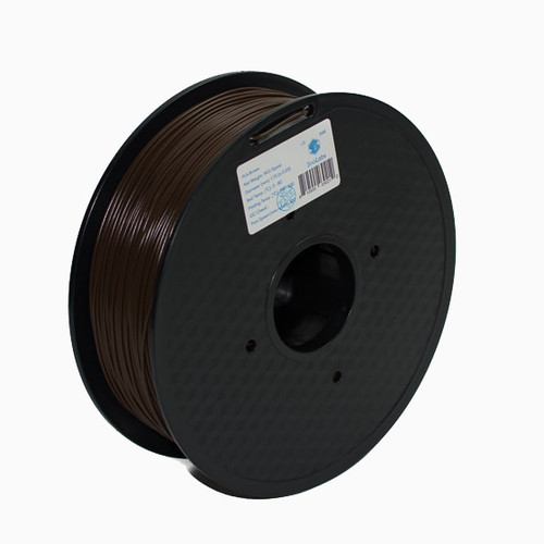 A 1KG spool of SnoLabs Brown PLA (1.75mm)