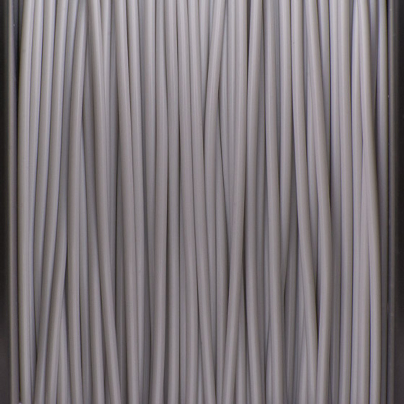 A close up of our cool grey filaments.