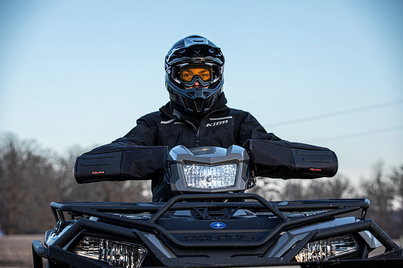 Geartector Cold Weather Handlebar Mitts - Black by Kolpin Powersports ...