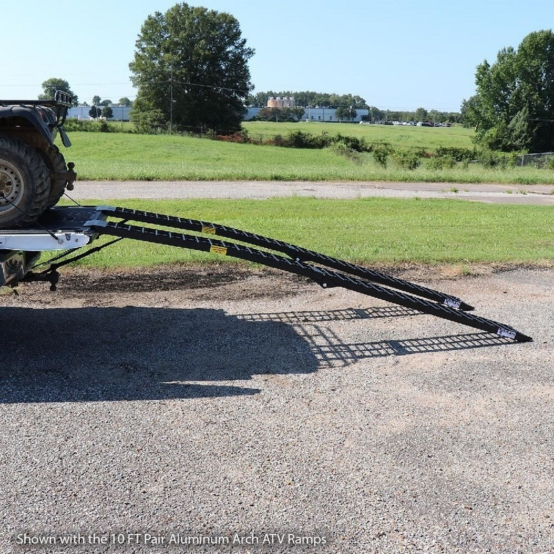 8 Ft Aluminum Arched Ramps by Titan Ramps - 311220
