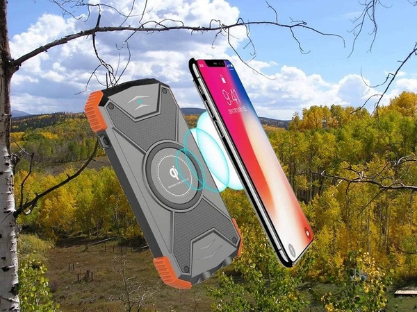 Wireless Waterproof Solar Charger by Hornet Outdoors