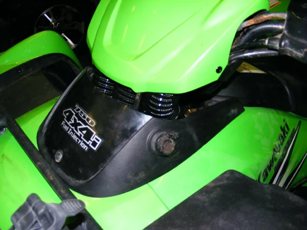 Kawasaki  Brute Force Triangle ATV Snorkel Stealth Kit by Highlifter