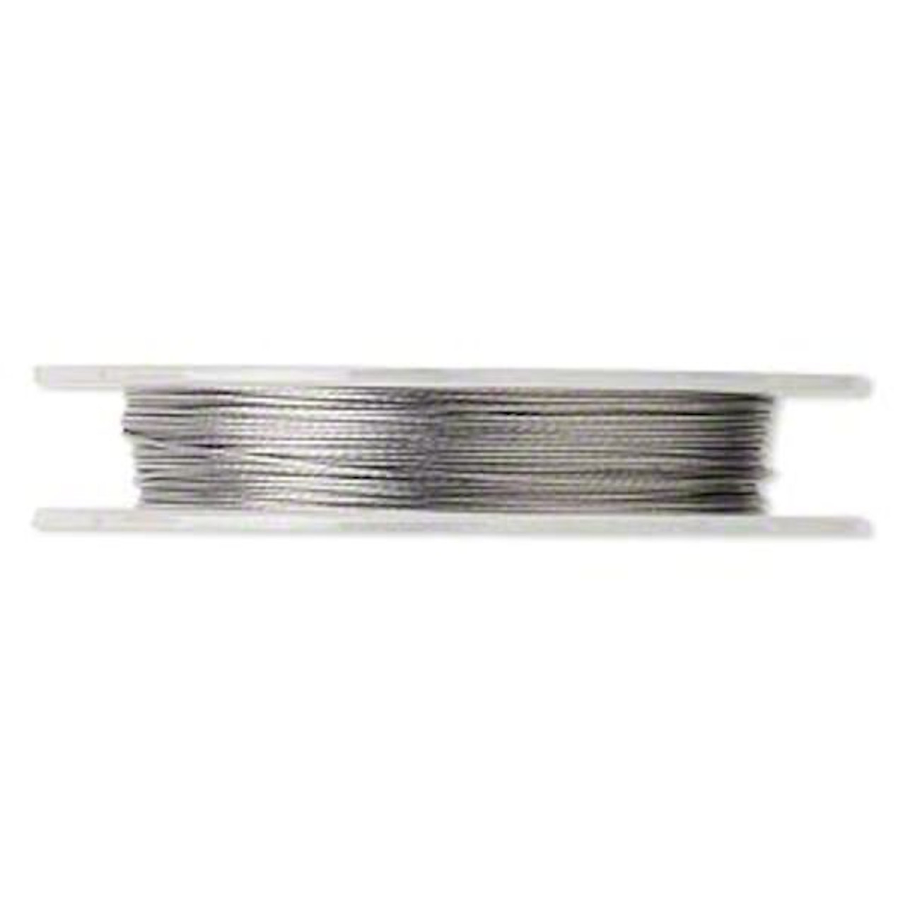 Clear Coat Flex Rite Beading Stringing Wire .012 inch Very Thin 30 Feet Nylon Coated Stainless Steel 7 Strand Tigertail 9.3 lb Break