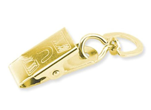 Clasp, 144 Gold Plated 12x45mm Swivel ID Badge Holder Clip Clasps *