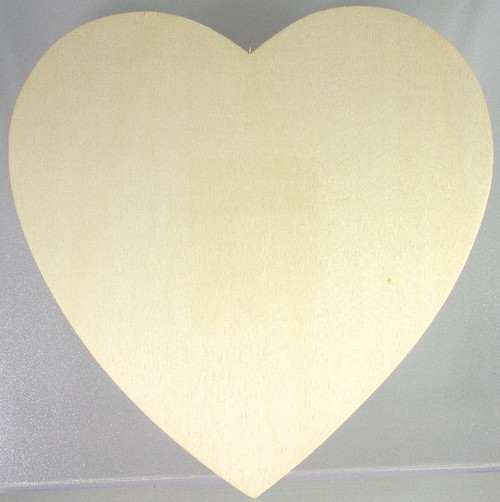 2 Birch Plywood  8 3/4" x 1/8" Thick Large Wood Hearts ~ Altered Art