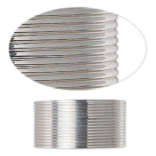 5 Feet Sterling Silver 21 Gauge Round Half Hard Wrapping Wire