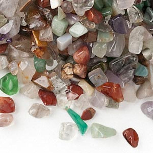 Inlay Chips, Gemstone Chips Mix of UNDRILLED Inlay Embellishment 1 Pound (Approx 600-670 pieces) *