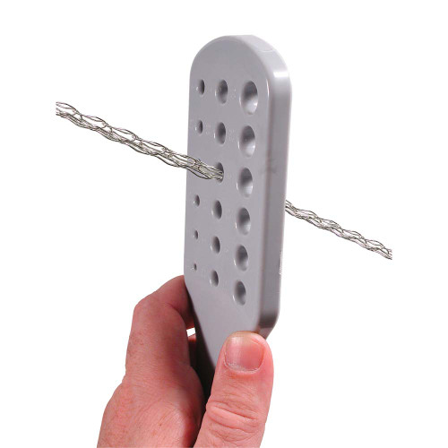 Drawplate Set, 2 Piece BeadSmith Plastic Paddle Wire Chain DrawPlate Holes 1.5 to 14.5mm
