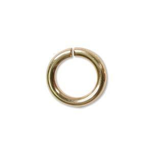 Gold Plated JUMPLOCK Jump Rings That LOCK Closed Choose 4,6,8 OR 10mm