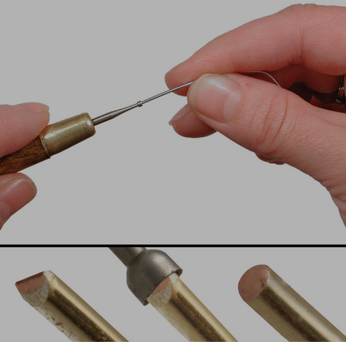 Round Your Wire Tool, Wire Rounder with 1.8mm Bur Cup For Smoothing Wire Ends