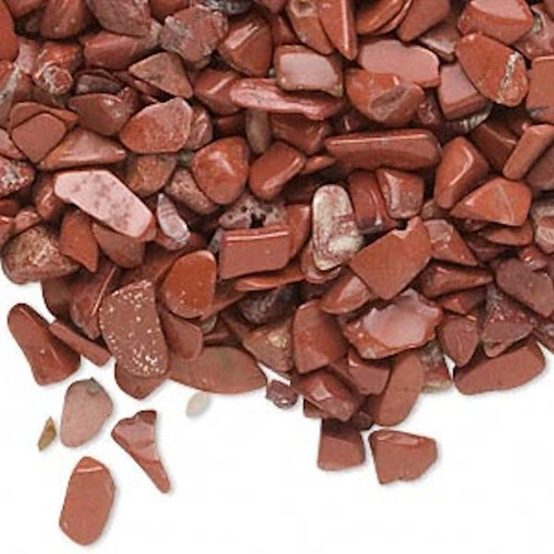 50 Grams Red Jasper Natural Chips ~ Mini to Small UNDRILLED Embellishment *