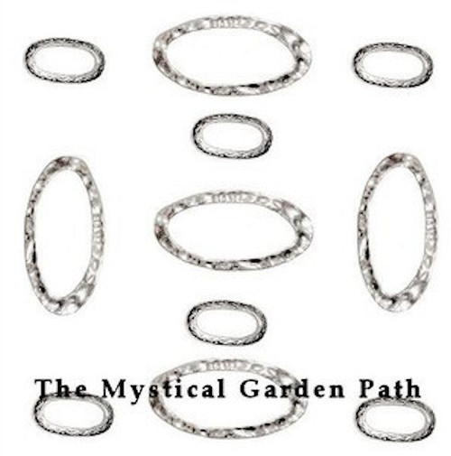 11 Antiqued Silver 10x18mm-19x38mm Textured Oval Links Mix  *
