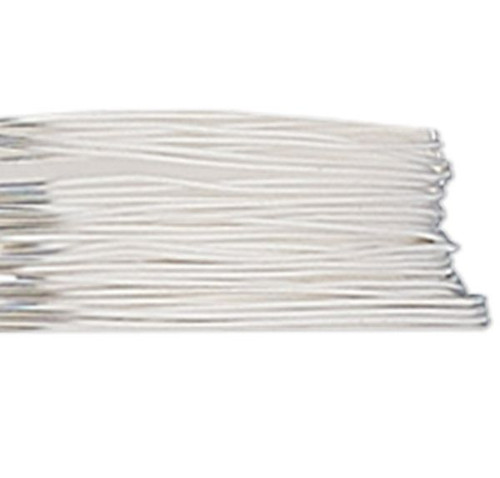 82 Feet Silver Plated European Round  32 Gauge 0.2mm Wrapping Wire