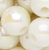 100 Grams(3400-3600) Acrylic Aurora Borealis Opaque White 4mm Round Beads *