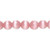 1 Strand Light Pink Cat's Eye Fiber Optic Glass 8mm Round Grade A Beads