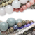 Ten 15" Strands Gemstone Bead Mix of Assorted Shapes, Sizes & Gemstones *
