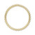 Component, 100 Gold Plated Steel Wire Wrapped 30mm Round Components *