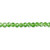 1 Strand(100) Green 4mm Round Crystal 32 Facets Glass Beads with 1mm Hole *