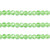 Bead, Lime Green 4mm Round Crystal 32 Facets Glass Beads with 1mm Hole 1 Strand(100) *