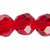 1 Strand(65) Red Crystal Glass 32 Facets 6mm Round Beads with 1.1-1.3mm Hole