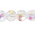 Bead, AB Crystal Clear 8mm Round 32 Facet Crystal with 1.3-1.4mm Hole 1 Strand