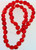 1 Strand(46-48) Siam Red Glass 10mm Faceted Puffy Coin Beads with 1-2mm Hole *