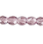 1 Strand Translucent Amethyst 3mm Czech Fire Polished Faceted Round Glass Beads