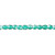 1 Strand Teal Czech Fire Polished 4mm Faceted Round Glass Beads