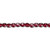 1 Strand(100) Garnet Red Czech Fire Polished 4mm Faceted Round Glass Beads