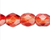 1 Strand Decor Red Czech Fire Polished 4mm Faceted Round Glass Beads