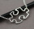 Link, Charm, 1 Sterling Silver 15x25mm Open Puzzle Awareness Link Connector *