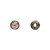 Bead, Cloisonné, 10 Gold Plated Copper Enamel Multicolored Black 8mm Round Beads `