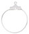 Beading Hoop, 100 Silver Plated Brass 20mm Round Beading Charm Holder Earring Hoops